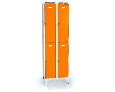  Divided cloakroom locker ALDOP with feet 1920 x 600 x 500